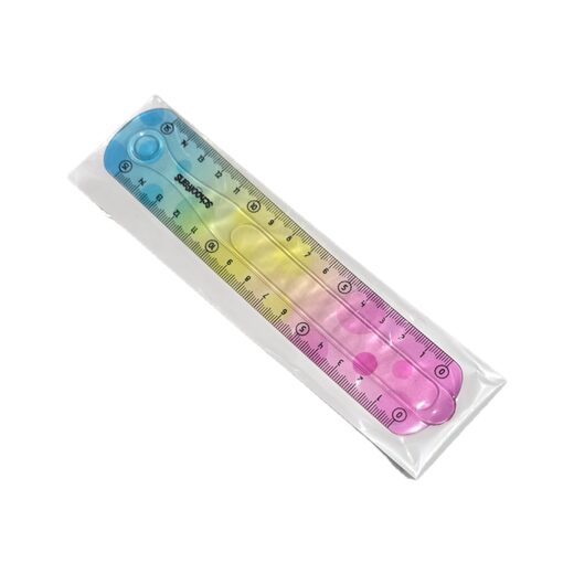 اسکول فنس 92691 - خط کش ژله ای 15 سانت