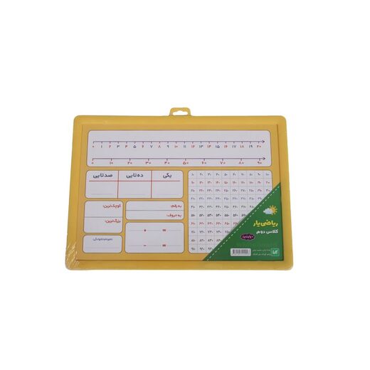 تخته ریاضی یار کلاس دوم