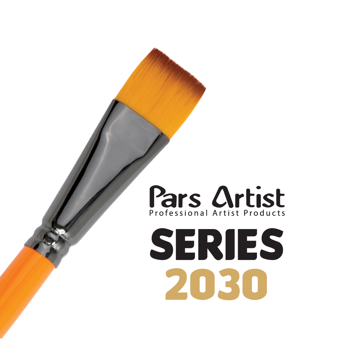 پارس ارتیست قلمو تخت دسته کوتاه کد 2030