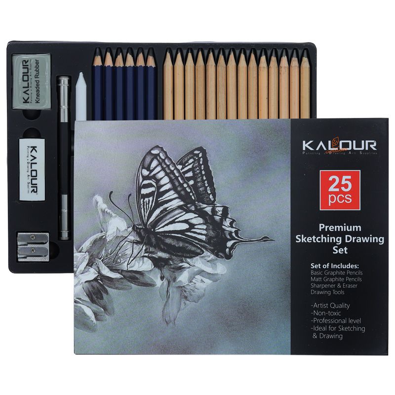 کالر - ست طراحی 25 تکه طرح پروانه 113-14