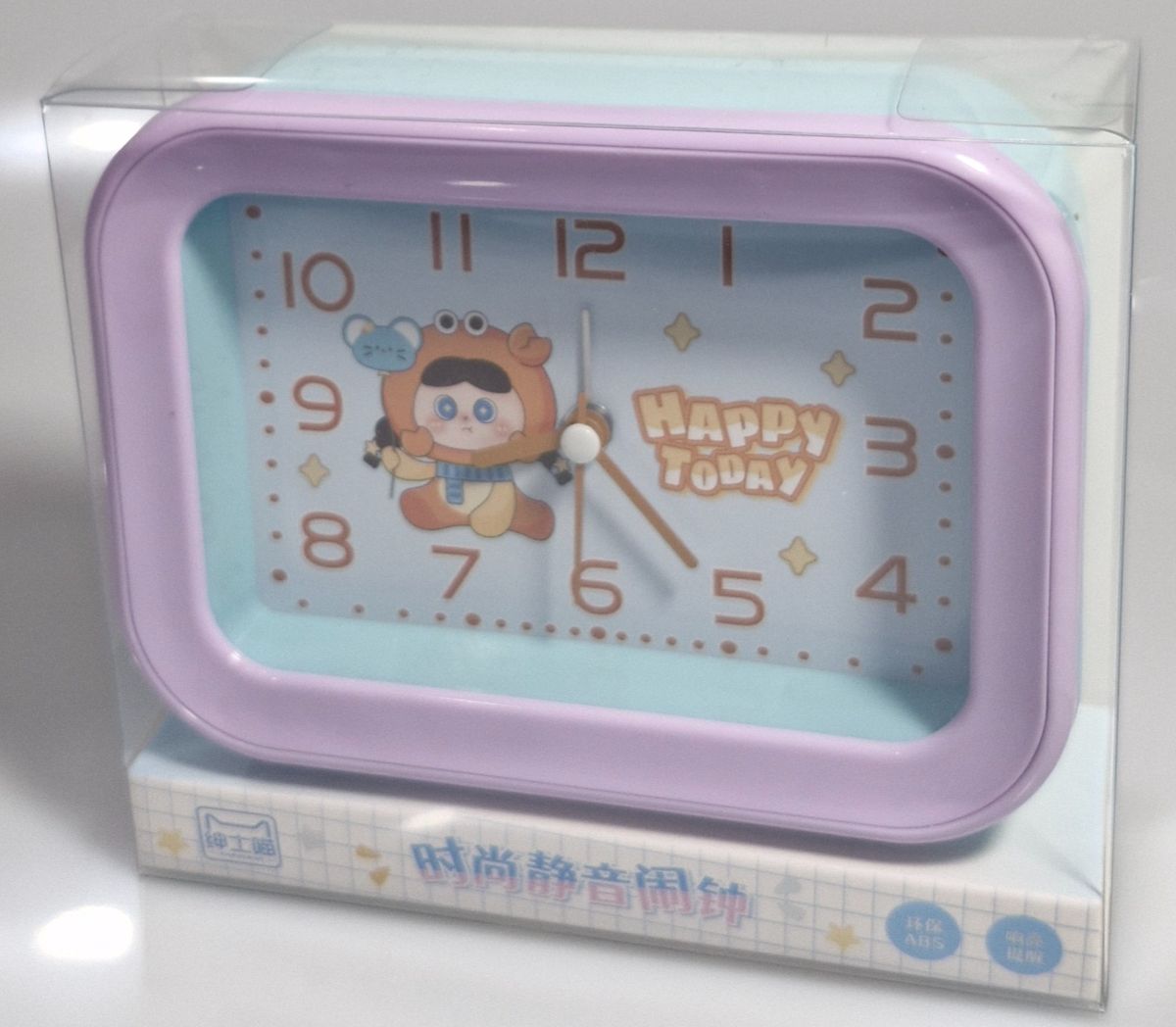 هپی تودی 709 - ساعت رومیزی زنگ دار فانتزی طرح جور 143-6