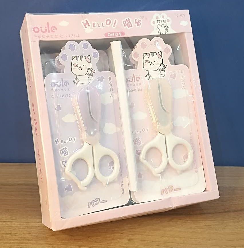 اوله 20-8186 - قیچی غلاف دار فانتزی 31-11 ک 24 ب