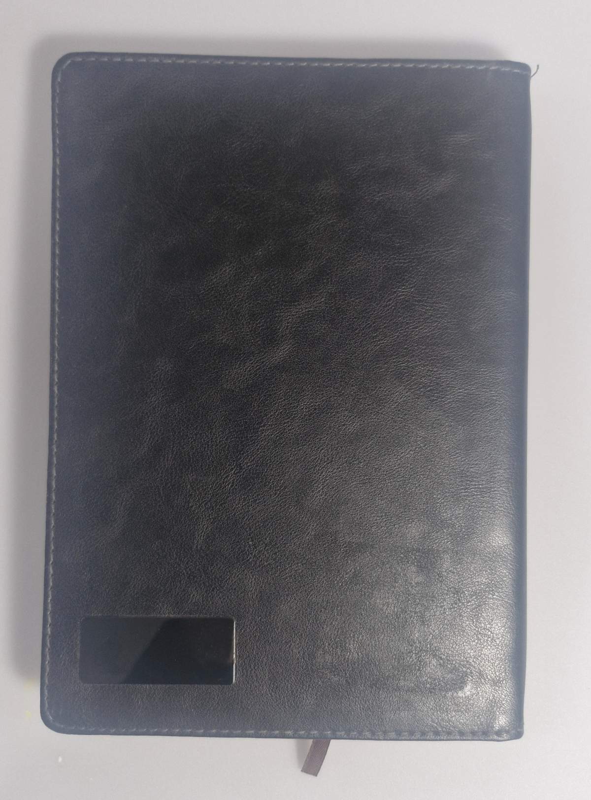 سپهر - سررسید دورنگ چرم پلاک دار 1405