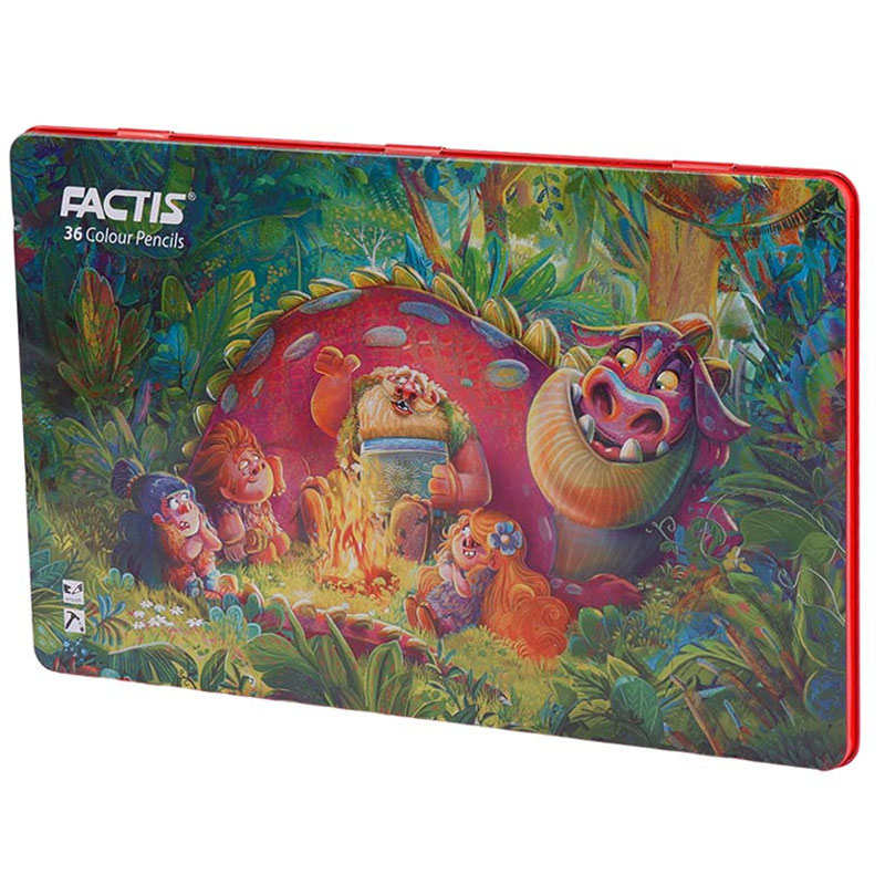 فکتیس -مداد رنگی 36 فلزی