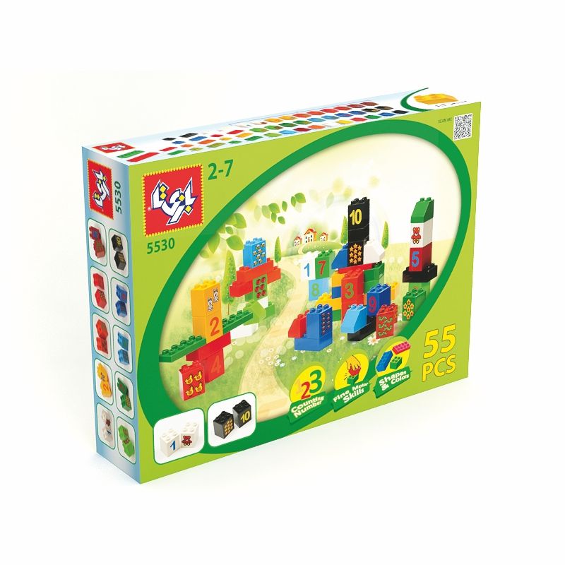 لگو حساب اعداد(55 قطعه)