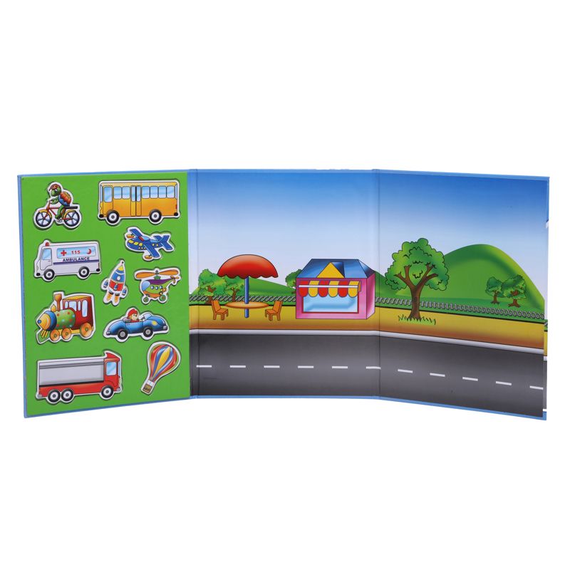 جورچین آهنربایی کتابی وسایل نقلیه